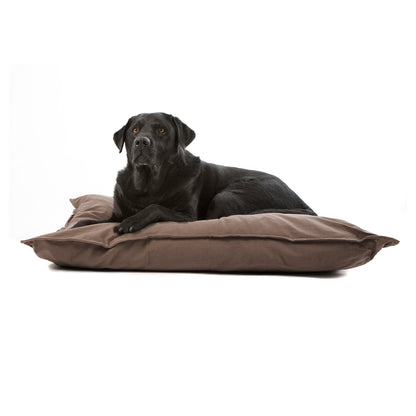 Lex&Max Tivoli - Hundepude - Ortopædisk - Taupe - 120 x 80 x 18 cm
