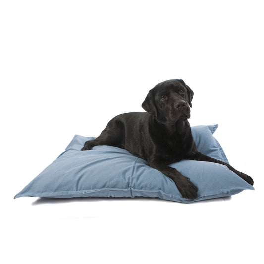 Lex&Max Tivoli - Coussin pour chien - Orthopédique - Bleu délavé - 100 x 70 x 16 cm