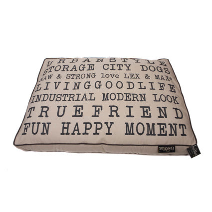 Lex&Max Text Urban - Hondenmatras - Lex&Max