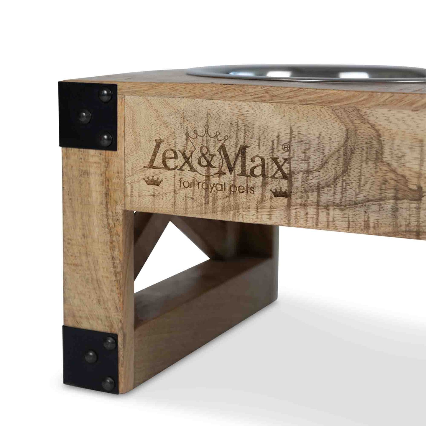 Lex&Max Wooden Feeder - Voerbakken Standaard - Lex&Max