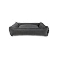 Lex&Max Chicago - Hondenmand - Orthopedisch - Grijs - 90 × 70 cm