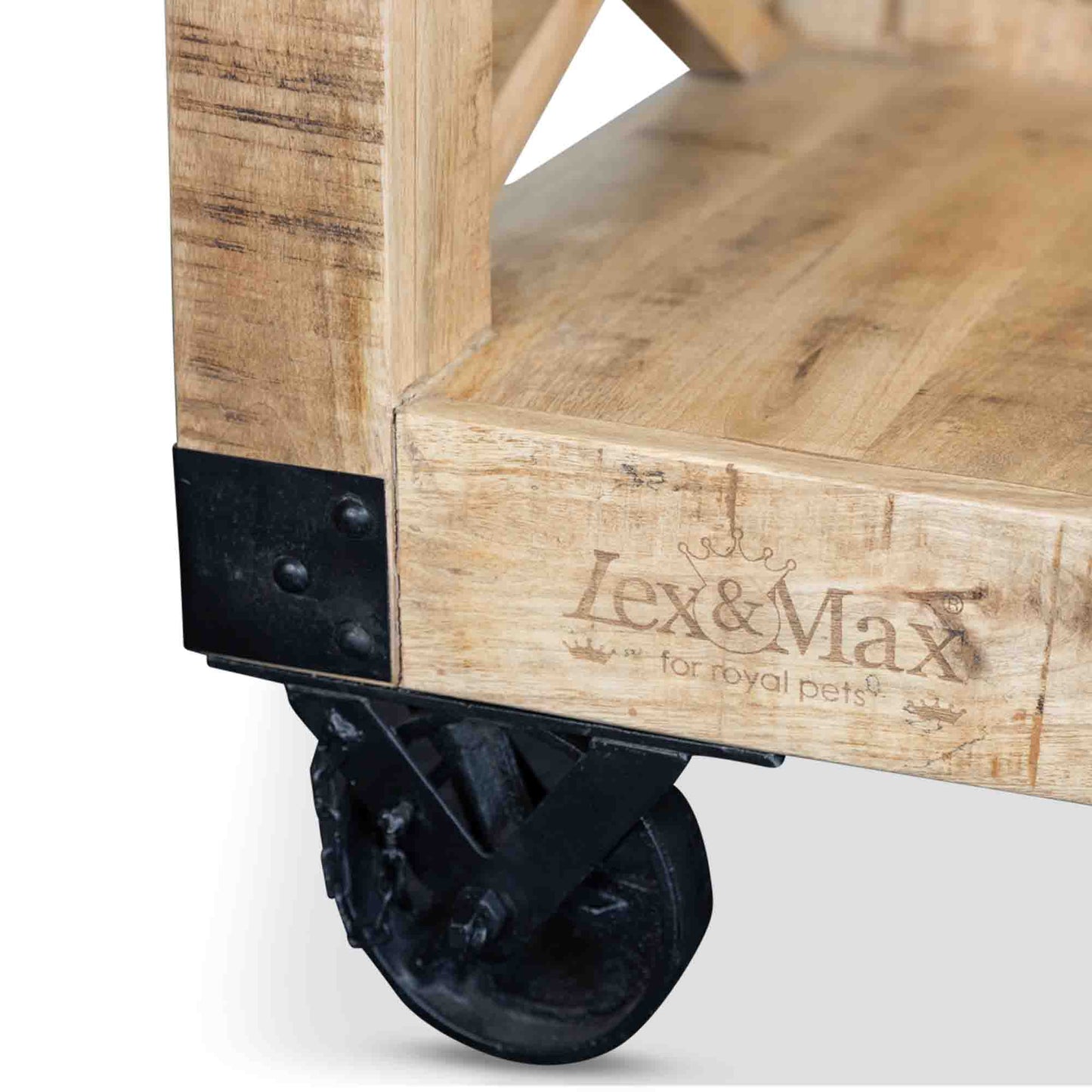 Lex&Max Bari - Hondendivan - Hout - Lex&Max