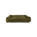 Lex&Max Stockholm - Cuccia per cani - Ortopedica - Verde scuro - 120 x 85 cm