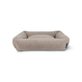 Lex&Max Nueva York - Cama para perros - Ortopédica - Beige arena - 90 × 70 cm