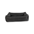 Lex&Max Alaska - Cama para perros - Ortopédica - Negra - 80 × 65 cm
