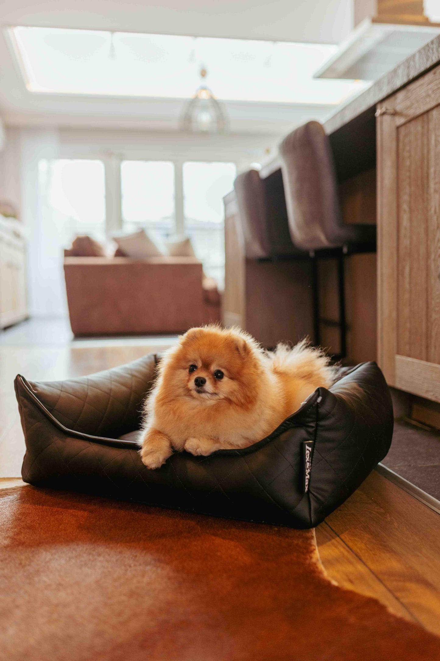 Lex&Max Eco Leer - Hondenmand - Orthopedisch - Lex&Max