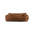 Lex&Max Alaska - Hundeseng - Ortopædisk - Cognac - 80 × 65 cm