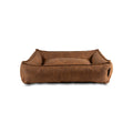 Lex&Max Alaska - Hundebett - Orthopädisch - Cognac - 90 × 70 cm