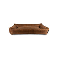 Lex&Max Alaska - Hundebett - Orthopädisch - Cognac - 120 x 85 cm