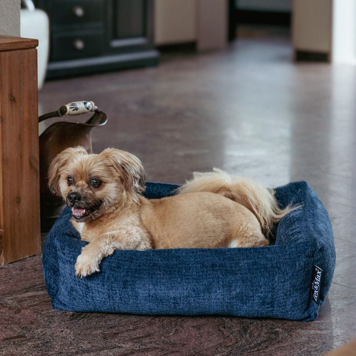 Lex&Max Vienna - Hundebett - Orthopädisch - Dunkelblau