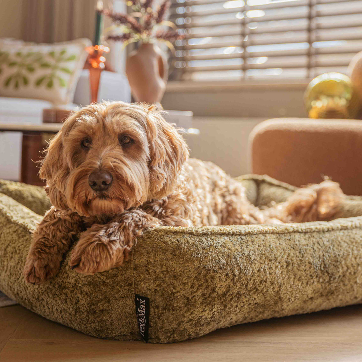 Lex&Max Monaco - Hundebett - Orthopädisch - Grün