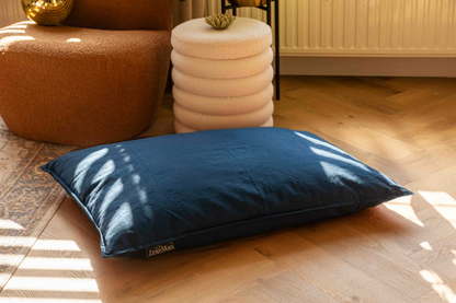 Lex&Max Tivoli - Hundekissen - Orthopädisch - Blau - 120 x 80 x 18 cm